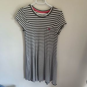 Striped t-shirt dress size 9/10